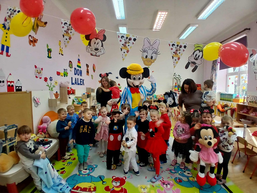 Urodziny Myszki Miki i Przyjaciół w naszym przedszkolu!