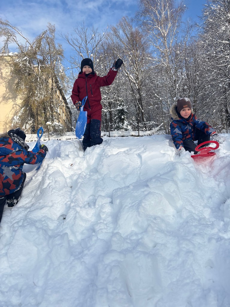 Zabawy na śniegu
