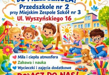 Rekrutacja do Przedszkola!